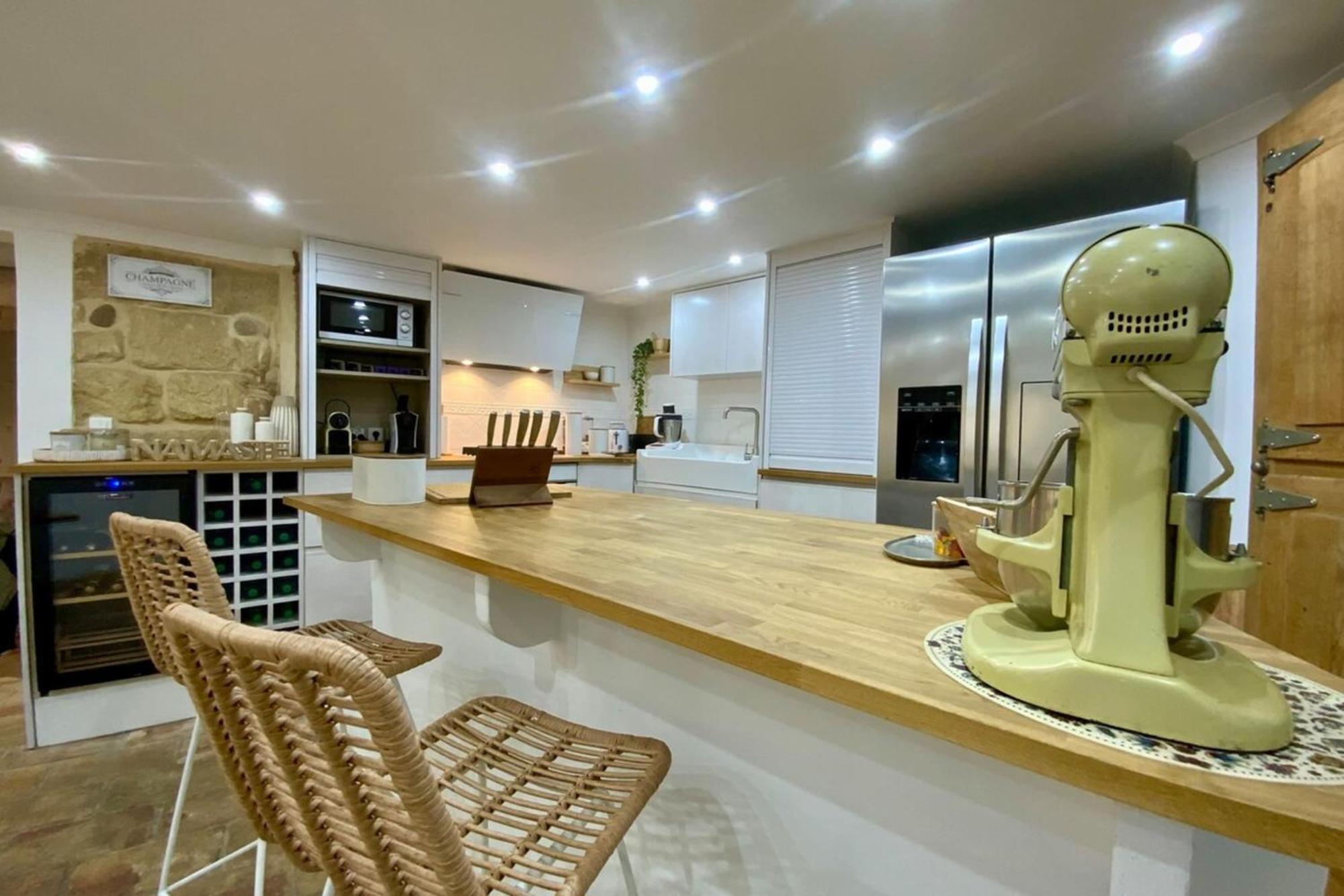 Casa Angel -Bohemian Villa With Swimming Pool And Air Conditioning! 보베르 외부 사진