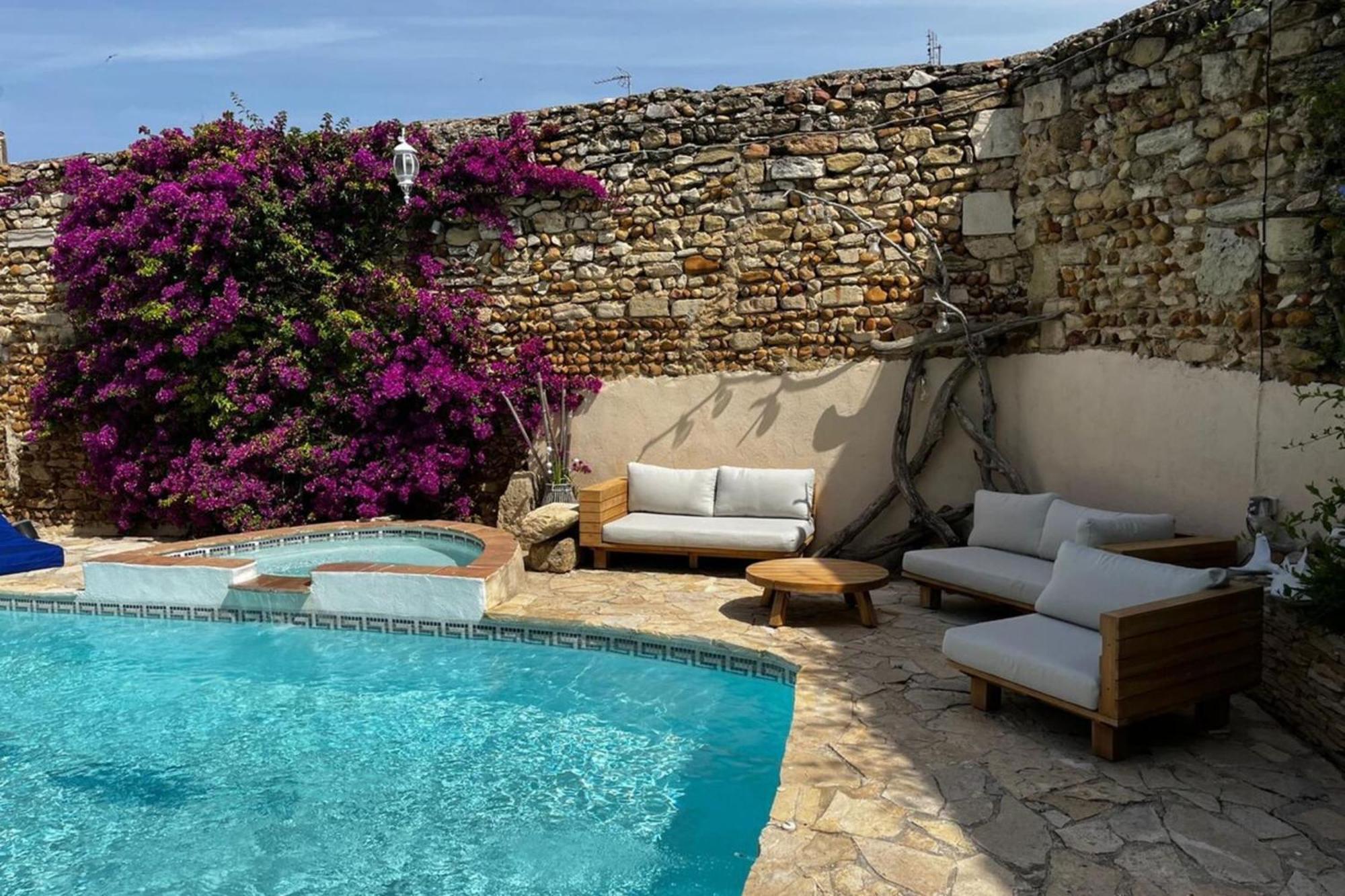 Casa Angel -Bohemian Villa With Swimming Pool And Air Conditioning! 보베르 외부 사진
